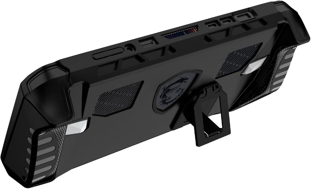 GIOPUEY Hülle Kompatibel mit MSI Claw A8 - mit Ständer - weicher TPU Rahmen - rutschfest - Leicht zu
