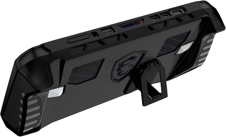 GIOPUEY Hülle Kompatibel mit MSI Claw A8 - mit Ständer - weicher TPU Rahmen - rutschfest - Leicht zu