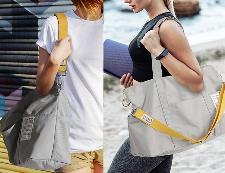 Tuscall Reisetasche Handgepäck Tasche Leicht Sporttasche Reise Weekender Waschbar für Damen Herren,