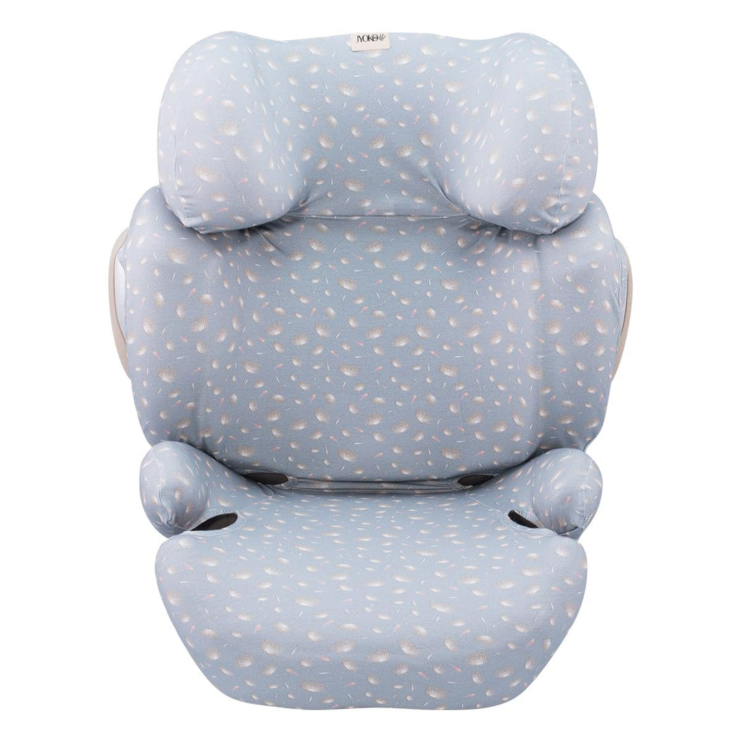 JYOKO Kids Bezug kompatibel mit Cybex Solution Q2 Fix, Q3, Cybex Z Fix, Gb Elian (Dandelion), DANDEL