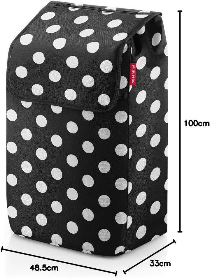 reisenthel Shopping Trolley dots White - Leichter, geräumiger Shopping Trolley für den Wocheneinkauf