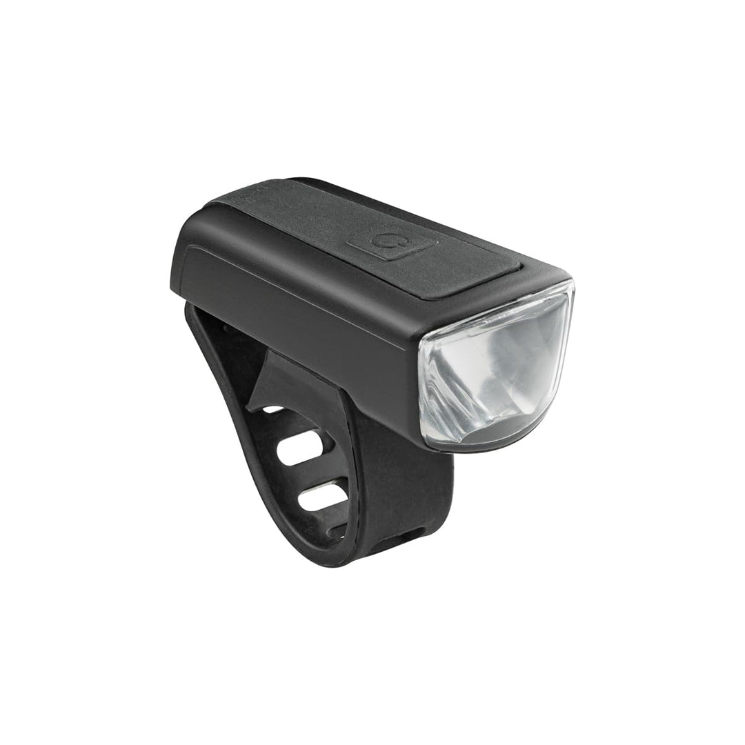 AXA Fahrradlicht Dwn 50 Lux, USB Aufladbar, 11 Stunden Leuchtdauer, Batterieanzeige, StVZO Zugelasse