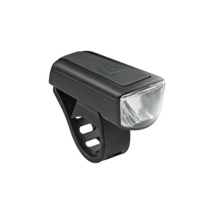 AXA Fahrradlicht Dwn 50 Lux, USB Aufladbar, 11 Stunden Leuchtdauer, Batterieanzeige, StVZO Zugelasse