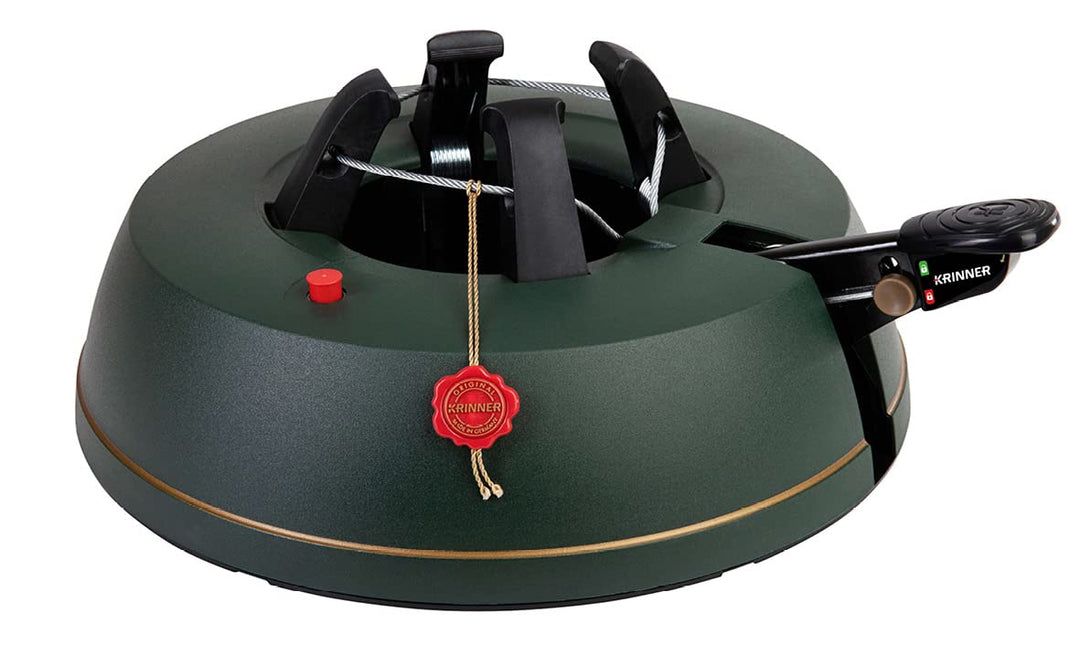 Krinner Comfort Grip S Christbaumständer Weihnachtsbaumständer inkl. Fusspedal Einseiltechnik mit 3,