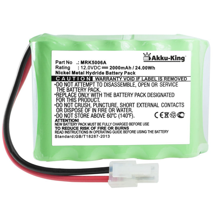 Akku-King Akku kompatibel mit Robomow Perimeter MRK5002, Perimeter Switch, Switch MRK5002C - ersetzt