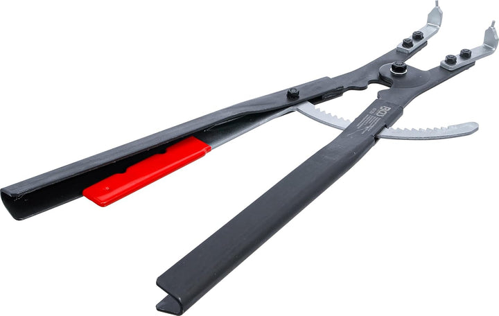 BGS 6739 | Sprengringzange | abgewinkelt | für Aussensprengringe | 500 mm | Seegering-Zange | rutsch