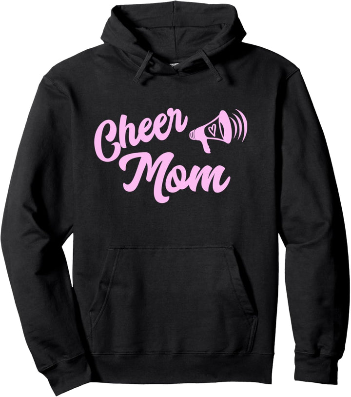 Cheerleader Mom Gifts- Womens Cheer Team Mother- Cheer Mom Pullover Hoodie