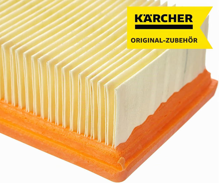 Kärcher Original Flachfaltenfilter KFI 4410: 1 Stück, Flachfaltenfilter in patentierter Filterbox, f