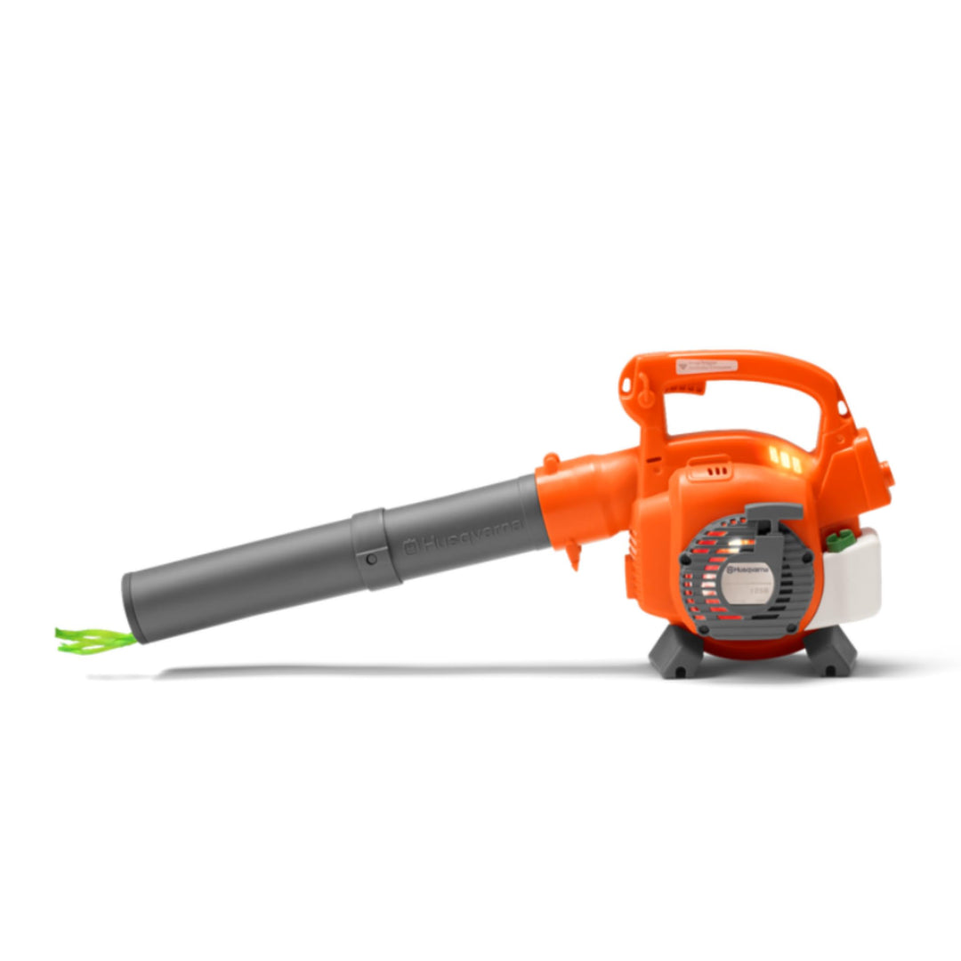 Husqvarna Spielzeug Laubbläser 546276401 Kinder Laubbläser mit Sound und Luftstrom Gartenspielzeug a