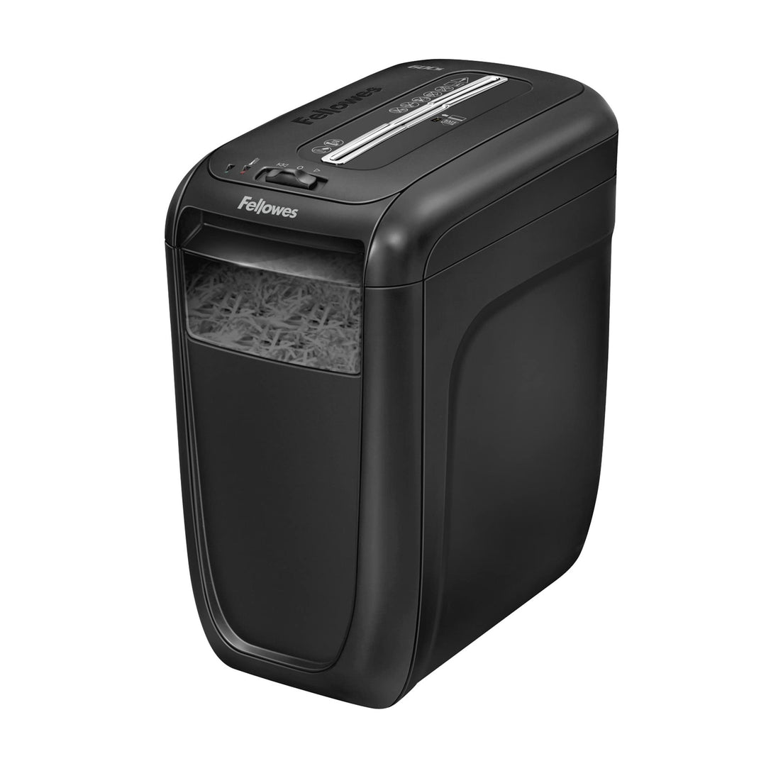 Fellowes Aktenvernichter Powershred 60Cs, Partikelschnitt (P-4), 10 Blatt, für Zuhause/Home Office,