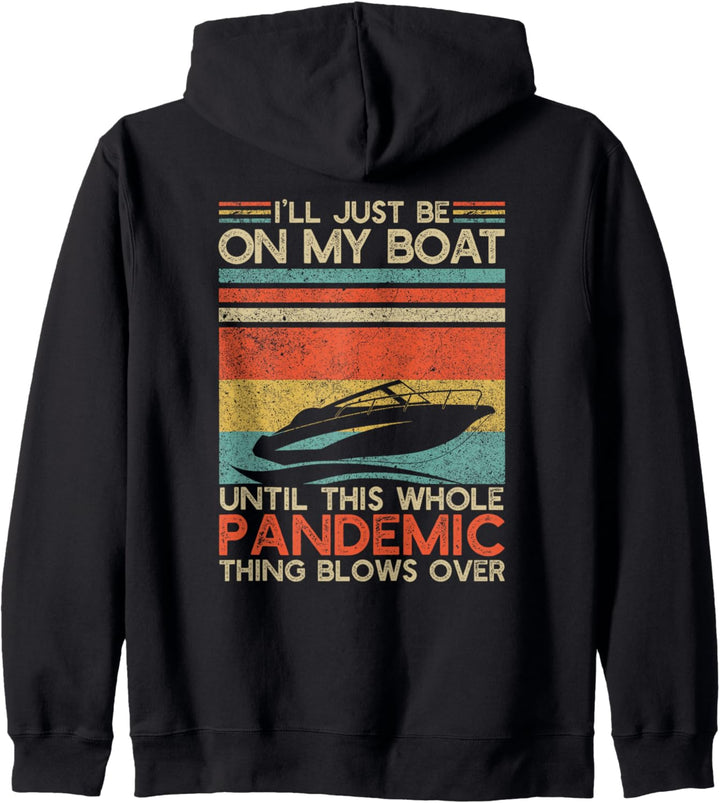 Mein Boot | Vintage Schnellboot | Bowrider Besitzer Kapuzenjacke