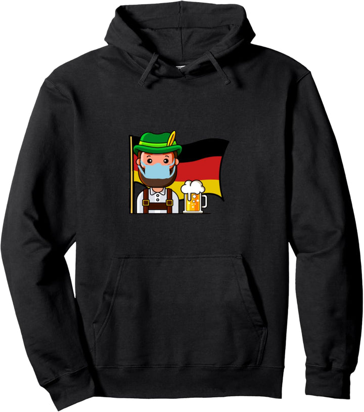 Oktoberfest deutsche Flagge Bier trinken Pullover Hoodie