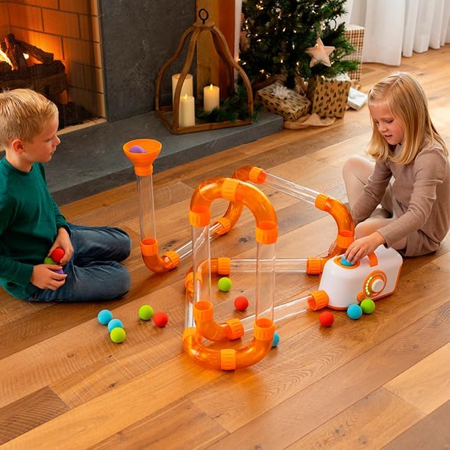 Fat Brain Toys Air Toobz Erweiterungspaket – Luftbetriebenes STEM-Bauspielzeug – Kinder & Jugendlich