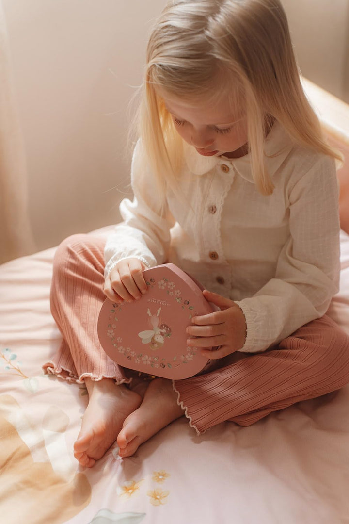 Little Dutch Schmuckkästchen Schmuckschatulle mit Musik in Herz-Form und drehender Ballerina - Fairy