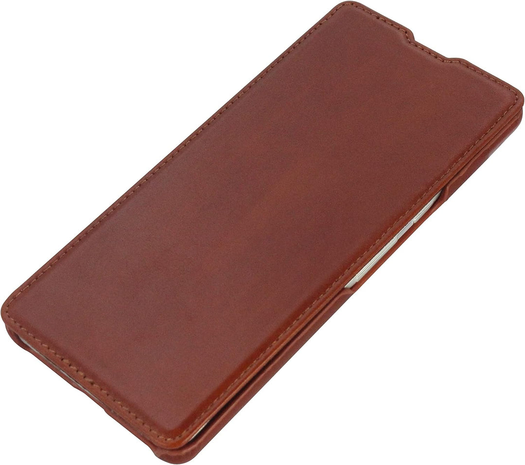 STILGUT Book Case kompatibel mit Google Pixel 6 Pro Hülle aus Leder zum Klappen, Klapphülle, Handyhü