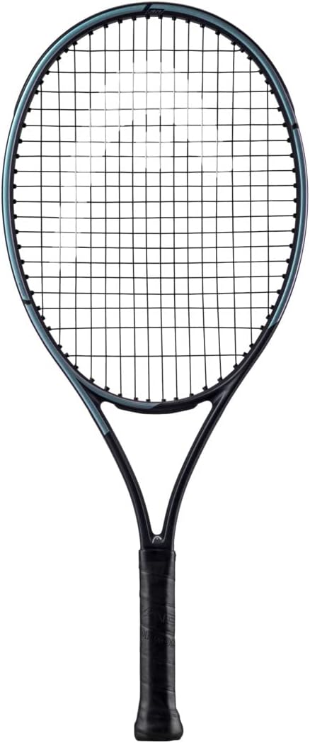HEAD Gravity Jr.25 2023 Tennisschläger, Schwarz, Griffstärke 07, 8-10 Jahre