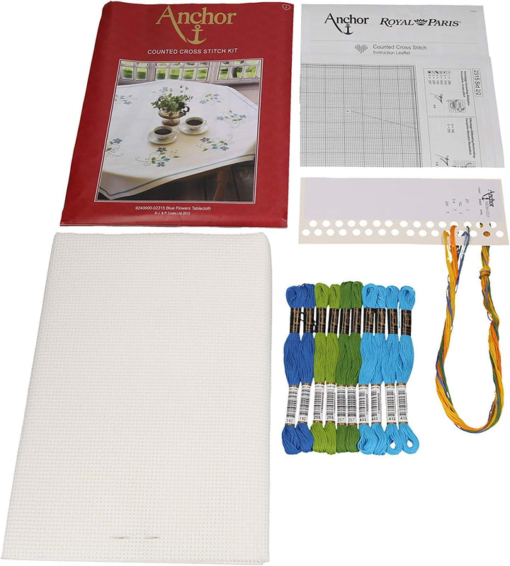 Anchor Kreuzstich-Set, 100% Baumwolle, Mehrfarbig, 30x40cm