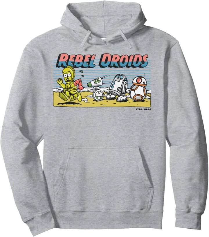 Star Wars: The Rise Of Skywalker Rebel Droids Pullover Hoodie