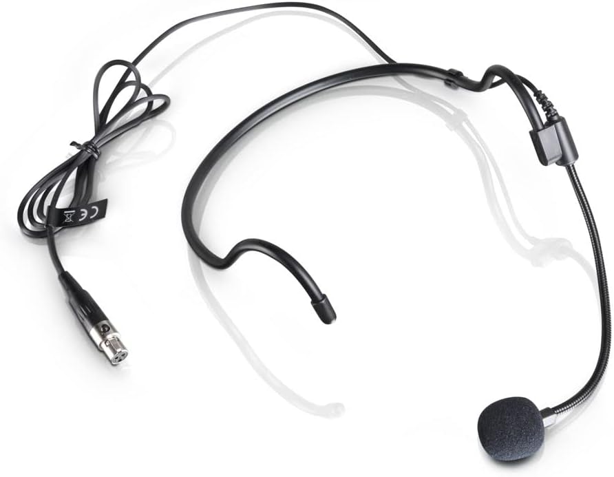 LD Systems WS 100 MH 1 Headset Mikrofon, Schwarz