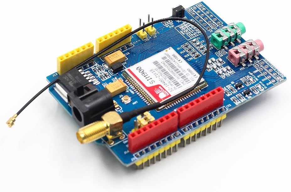 1 Stück GPRS/GSM SIM900 Quad Band Shield Modul mit Antenne + Geschenk