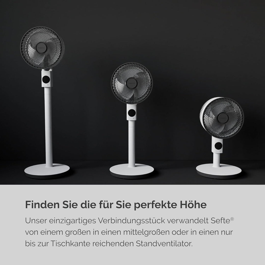 MEACO MeacoFan Sefte® Standventilator - höhenverstellbar Ventilator mit leistungsstarkem Luftstrom -