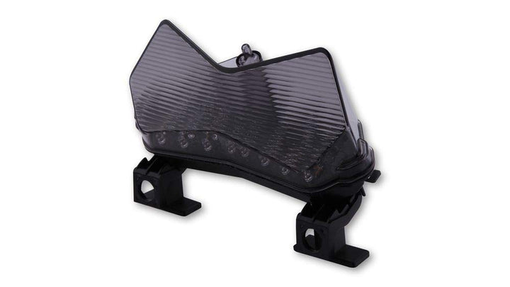 SHIN YO LED Rücklicht mit getöntem Glas, KAWASAKI Z 750/1000, ZX6R,ZX6RR (Black)