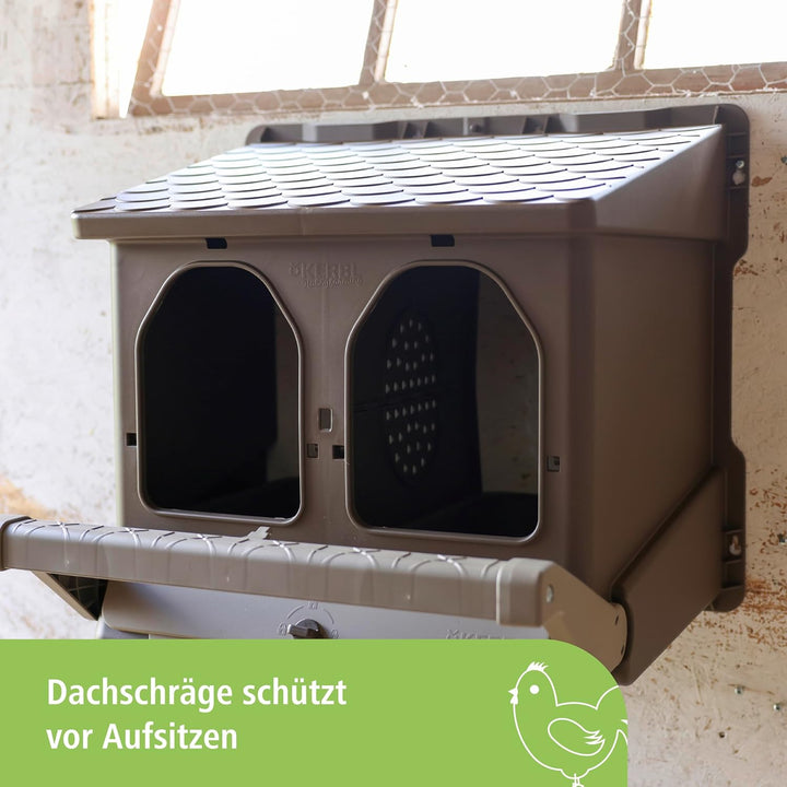 Doppellegenest aus recyceltem Kunststoff, einzeln verpackt
