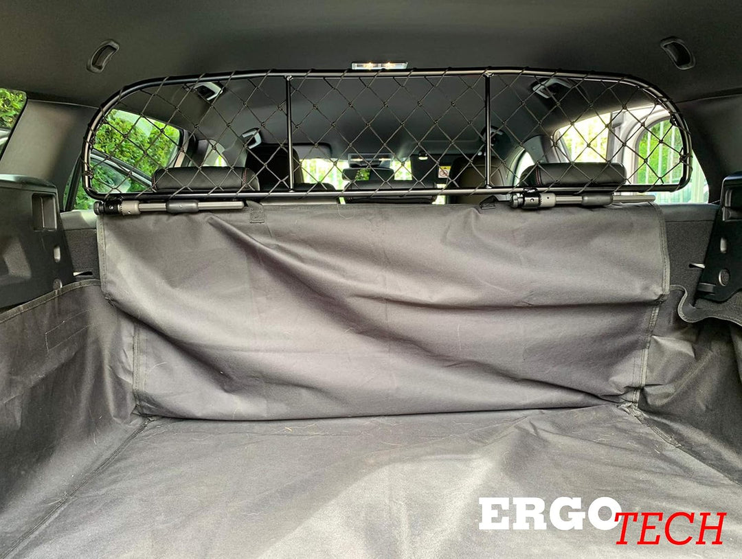 ERGOTECH Trennnetz Trenngitter kompatibel mit Ford Focus Turnier (ab BJ 2018) RDA65-XS8, für Hunde u