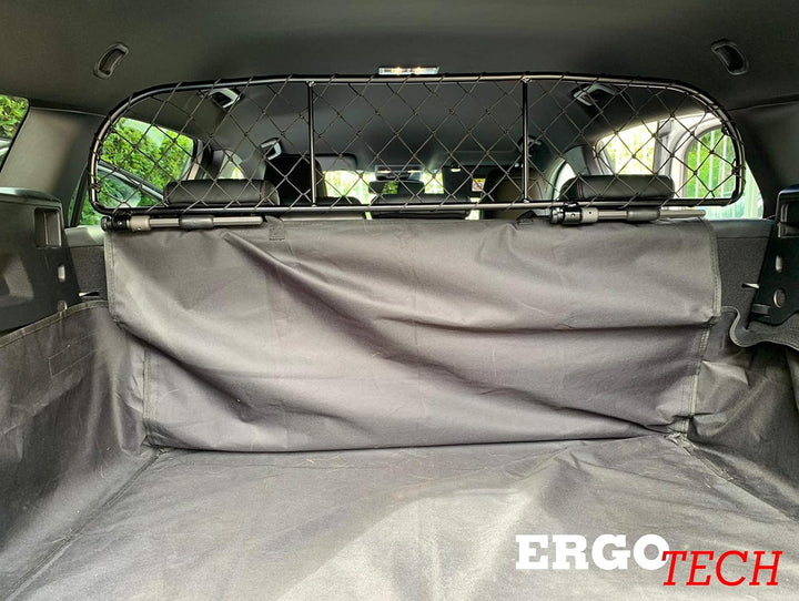 ERGOTECH Trennnetz Trenngitter kompatibel mit Ford Focus Turnier (ab BJ 2018) RDA65-XS8, für Hunde u