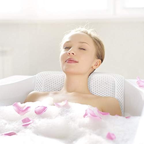 Ganzkörper Badewannenmatte mit Kissen, Ganzkörper Badematte Kissenmatte, 3D Air Mesh Schichten, für
