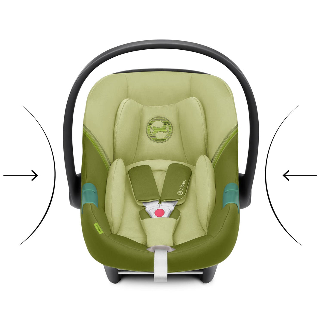 CYBEX Gold Babyschale Aton S2 i-Size, Ab Geburt bis ca. 24 Monate, Max. 13 kg, Inkl. Neugeborenenein