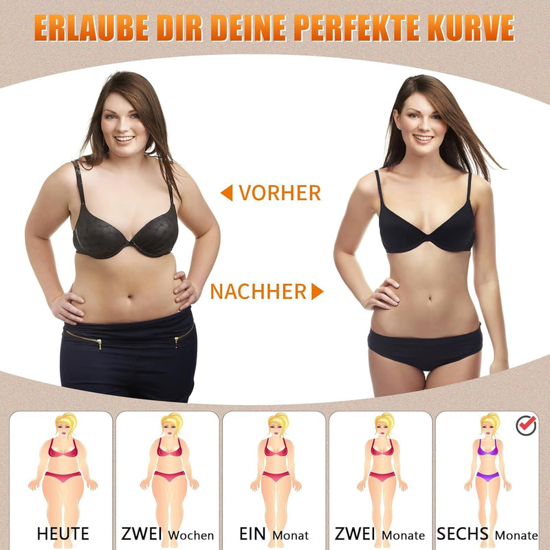 SIHOHAN Bauchweggürtel, Fitness Gürtel Verstellbarer, Taille Trimmer Gürtel Fitnessgürtel, Abnehmen