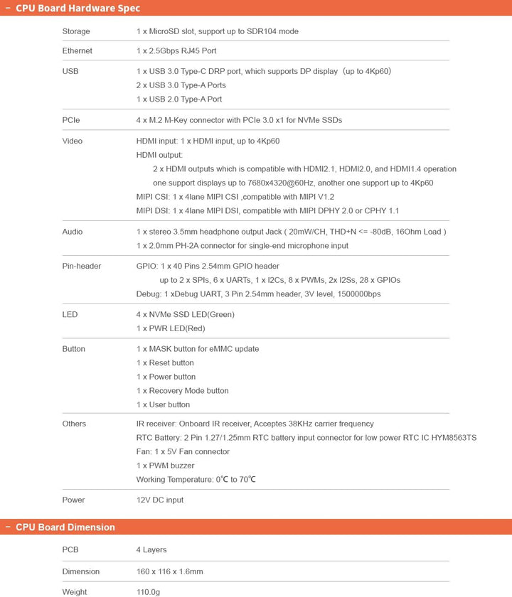 youyeetoo CM3588 Mini NAS Platform, up to 8K Video, RK3588,OpenMediaVault fit,16GB/8GB LPDDR4X, 4 x