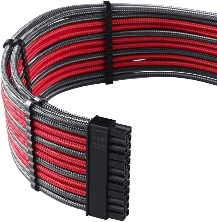 CableMod cm-PRTS-FKIT-NKCR-R PRO ModMesh RT-Serie ASUS ROG/Seasonic Kabel-Kits, Schwarz