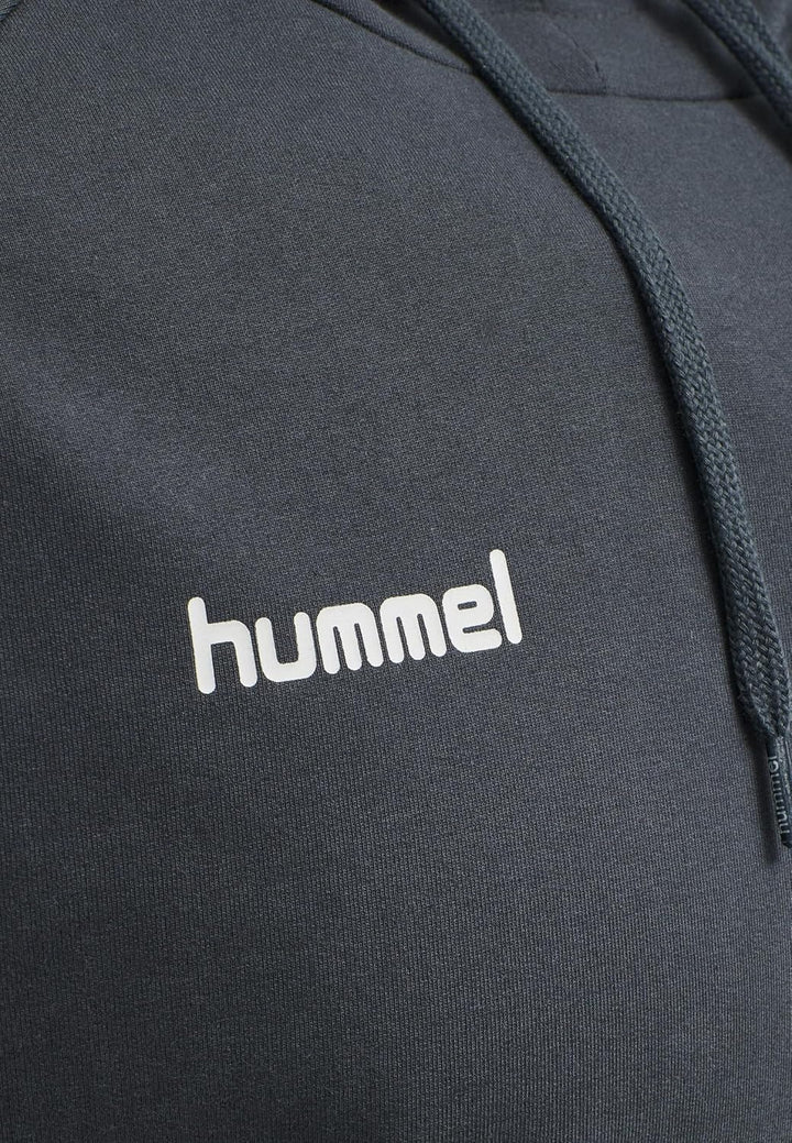 hummel Herren go Cotton Hoodie Kapuzenpullover M Grauweiss, M Grauweiss