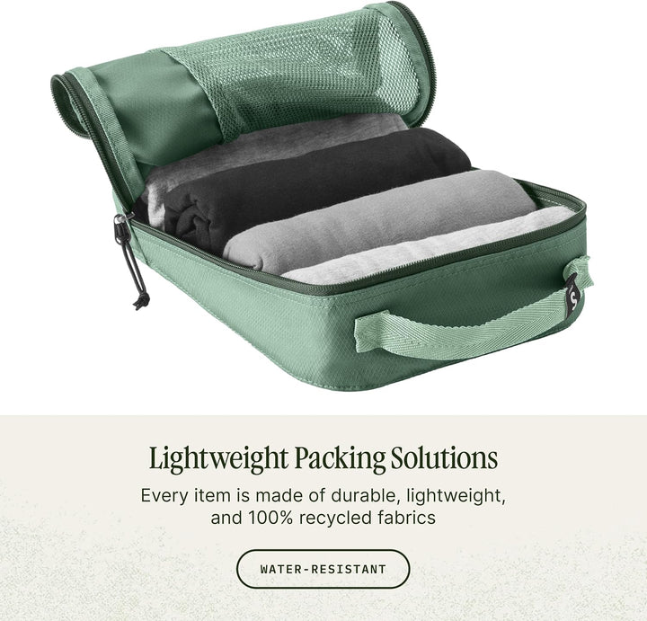 Eagle Creek Pack-It Overnight Set I 3-teilig für Kurzreisen I Packwürfel, Clean/Dirty Packwürfel &amp; Q