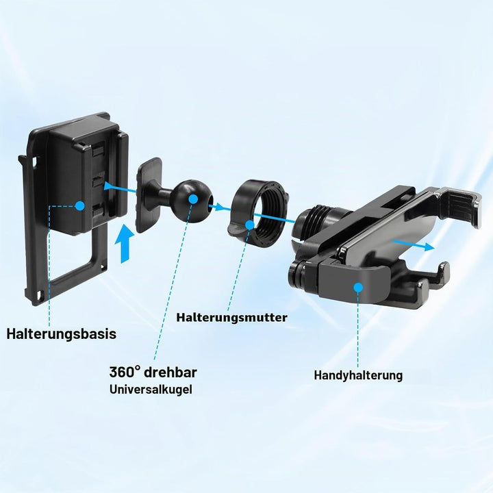 TTCR-II Auto Handyhalterung Kompatibel mit VW Golf MK7 2014-2020 2014-2020 Golf 7, 2014-2020 Golf 7