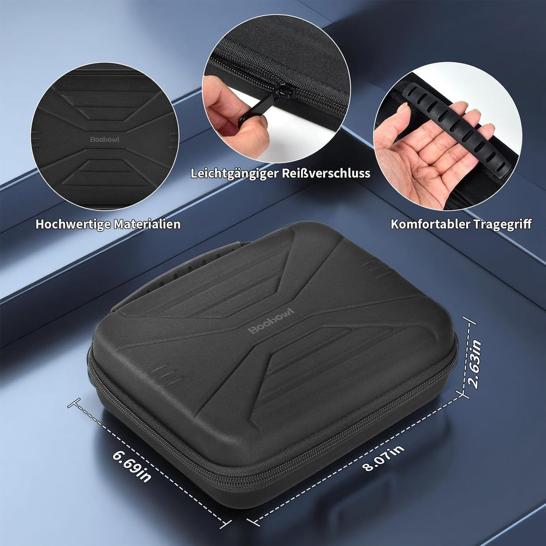 Boobowl Darts Tasche Hält 12 Darts - Hard Shell Stossfeste Dart-Aufbewahrungstasche, Tragbare Tragek