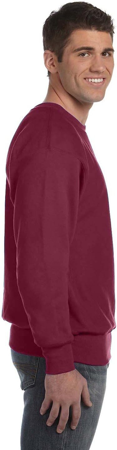Champion Herren Reverse Weave Rundhalsausschnitt S Sport Maroon, S Sport Maroon