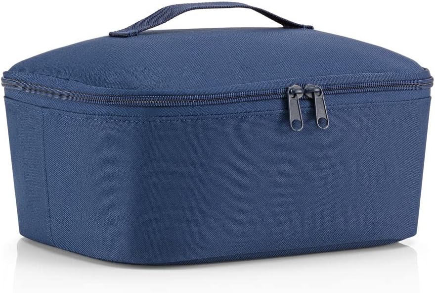 reisenthel coolerbag M Pocket in Navy – Kühltasche aus recycelten PET-Flaschen – Ideal für das Mitta