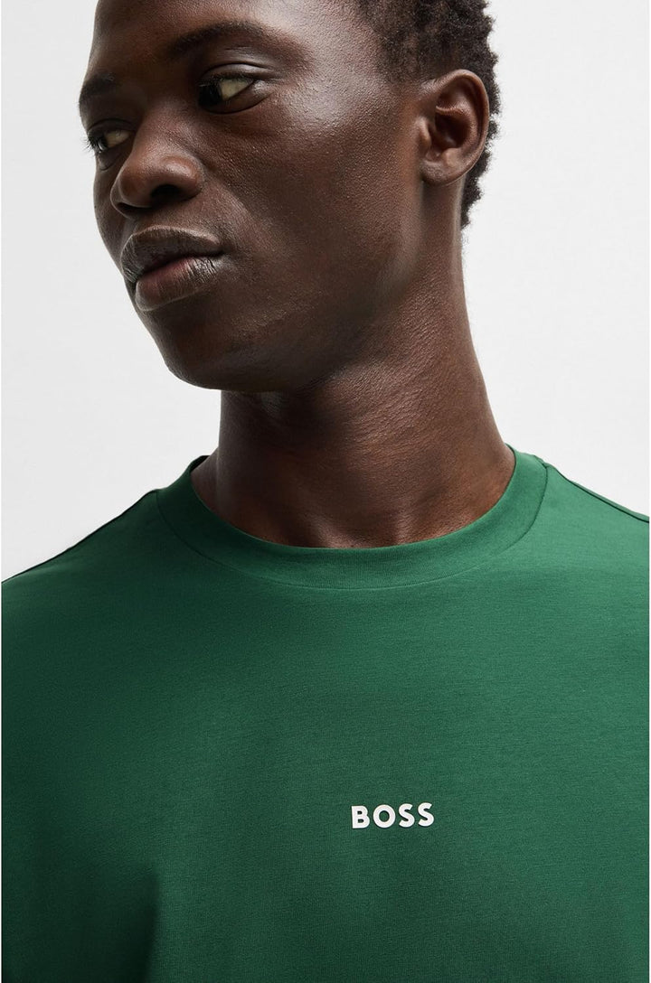 BOSS Herren T-Shirt M Offenes Grün 343, M Offenes Gr&#xFC;n 343