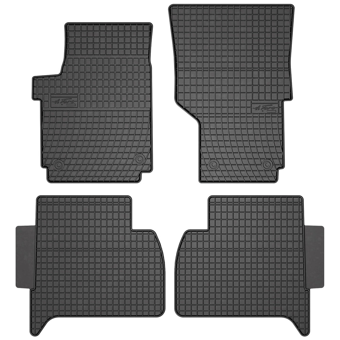 SMK Gummimatten auto fussmatten Satz passend für Volkswagen Amarok I 2009-2021 Erleben Sie einen neu