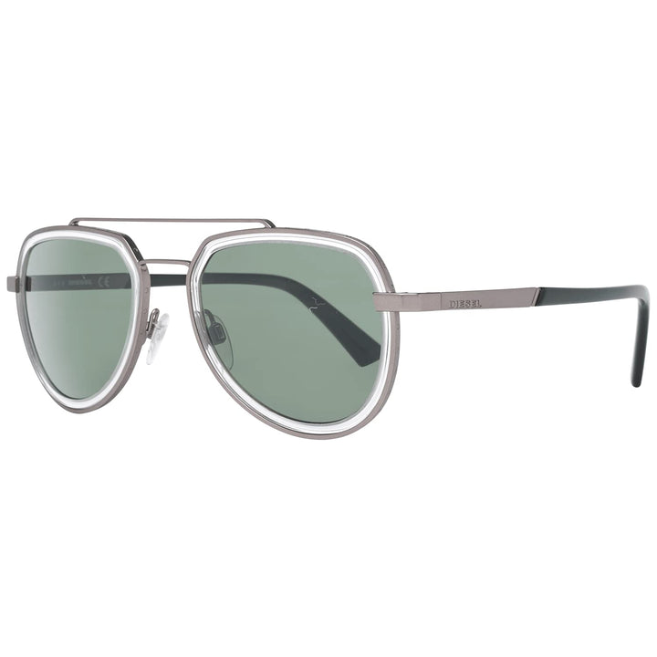 Diesel Unisex-Erwachsene DL0266 09N 53 Sonnenbrille, Grau (Antracite Op/Verde)
