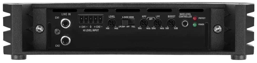 HiFonics MERCURY 2v2 - Class A/B Analog 2-Kanal Compact Verstärker mit 500W RMS