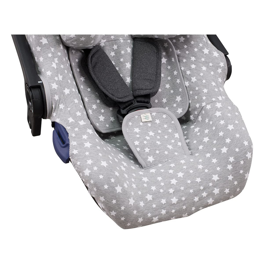 JYOKO KIDS Bezug für Babyschale gruppe 0 kompatibel mit Concord Neo und Jane Koos, aus Baumwolle (Wh