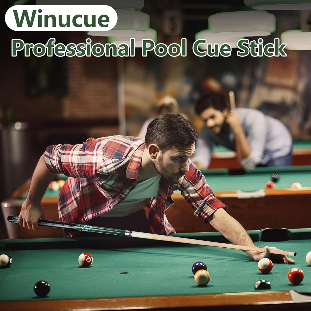 Billard Queue 18 19 20 21 oz, 58" Pool Queue Sticks 13mm Spitzen für Professionelle Billardspieler,