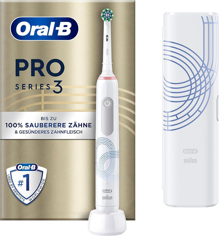 Oral-B Pro Series 3 Elektrische Zahnbürste/Electric Toothbrush, 1 Aufsteckbürste, 3 Putzmodi und vis