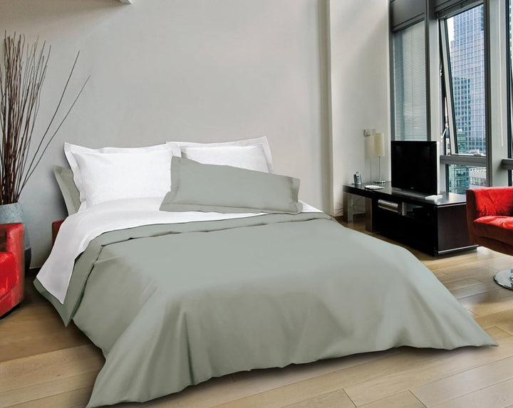 Nuit des Vosges 2094527 Cotoval Bettlaken Uni Baumwolle Weiss 240 x 310 cm Weiss 240 x 310 cm, Weiss