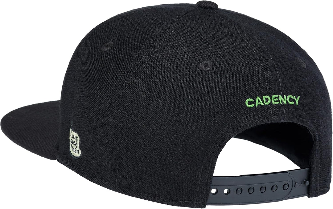 Cadency® Snapback Caps Herren, Unisex, Crypto, Pepe, Dogecoin, Baseball Kappe, Basecap gerader Schir