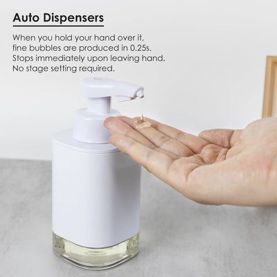 Seifenspender Automatisch mit Sensor Infrarot Elektrisch: 400ml Automatischer No Touch Dispenser Soa